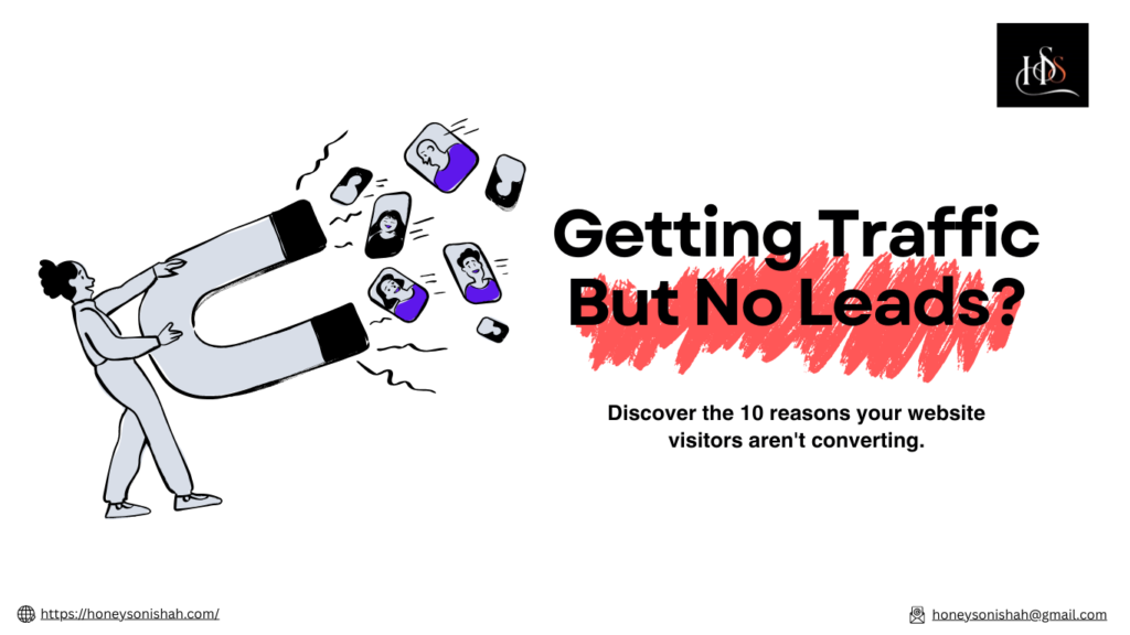 getting traffic but no leads